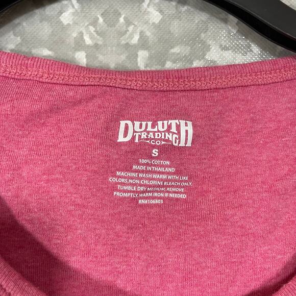 Duluth Trading Company Women's Pink Longtail T Tank Top - Size Small - Gorpcore - Picture 4 of 5